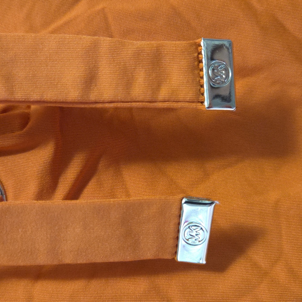 Micheal Kors Orange One Piece Swimsuit - Picture 4 of 5